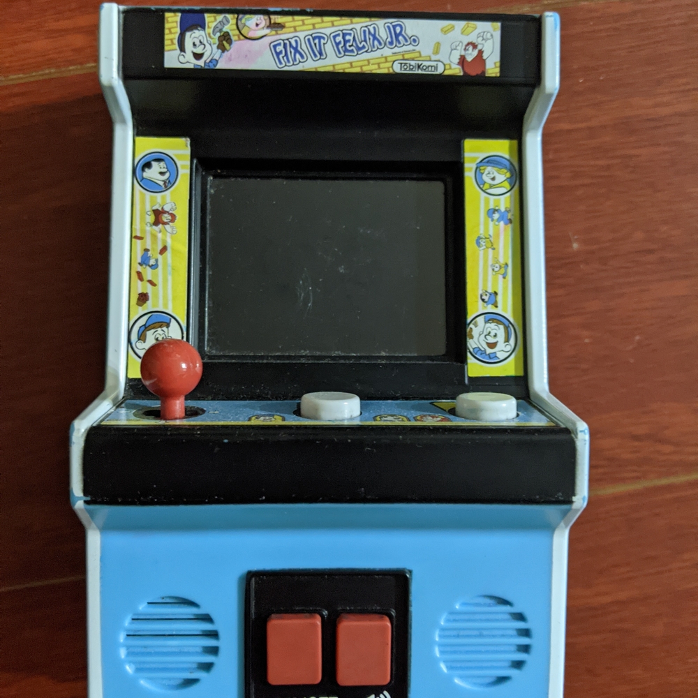 Fix It Felix Jr. Mini Arcade Game - Blue